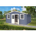  Outdoor Life Products | Tuinhuis Udo 480 x 380 | Gecoat | Platinum Grey-Wit 209867-01